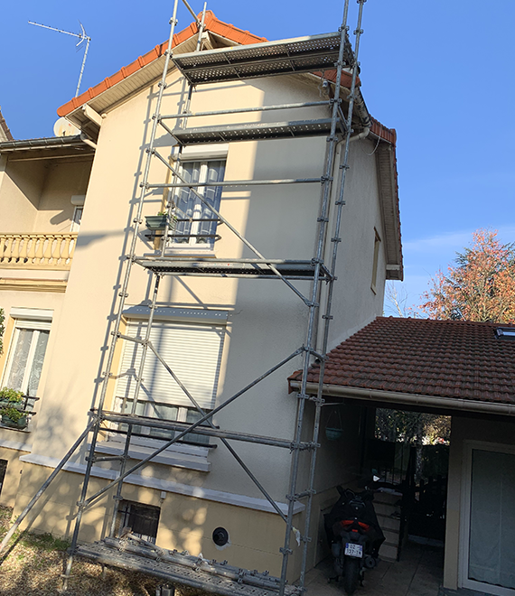 Ravalement de façade à Bondy en Seine Saint Denis 93