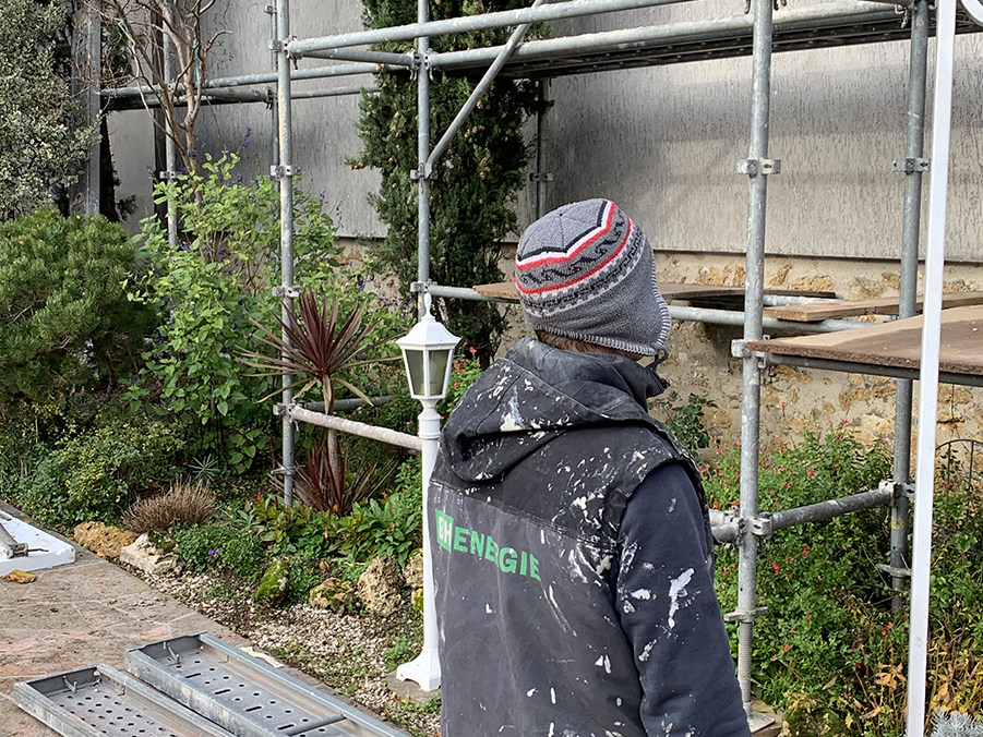 Travaux de peinture exterieur à Bondy en Seine Saint Denis 93