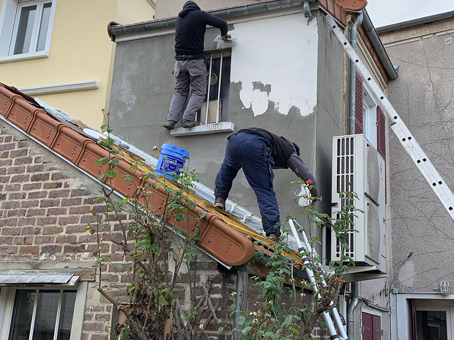 Peinture exterieur en Seine Saint Denis 93